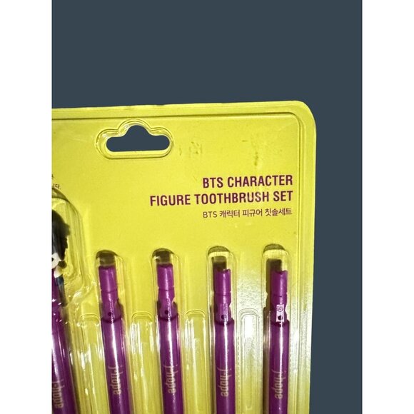 BTS Character Figure Toothbrush Set - J-Hope - Picture 6 of 8